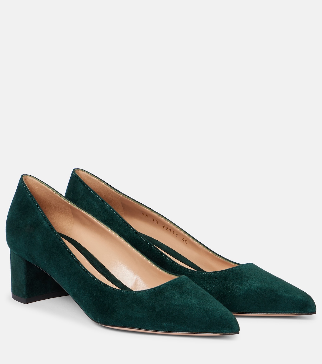 Pumps Piper 45 aus Veloursleder | Gianvito Rossi