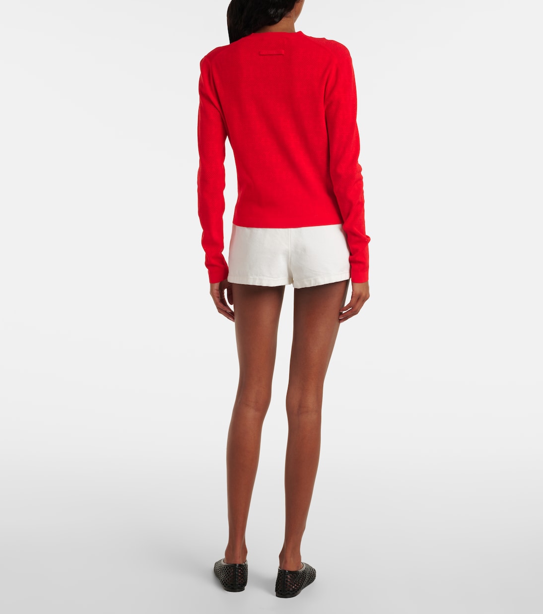 T Monogram jacquard cardigan | Tory Burch