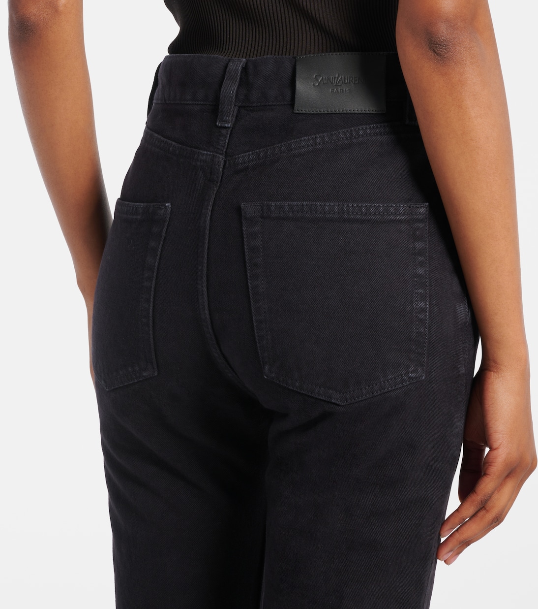 Jean flare 90s à taille haute | Saint Laurent
