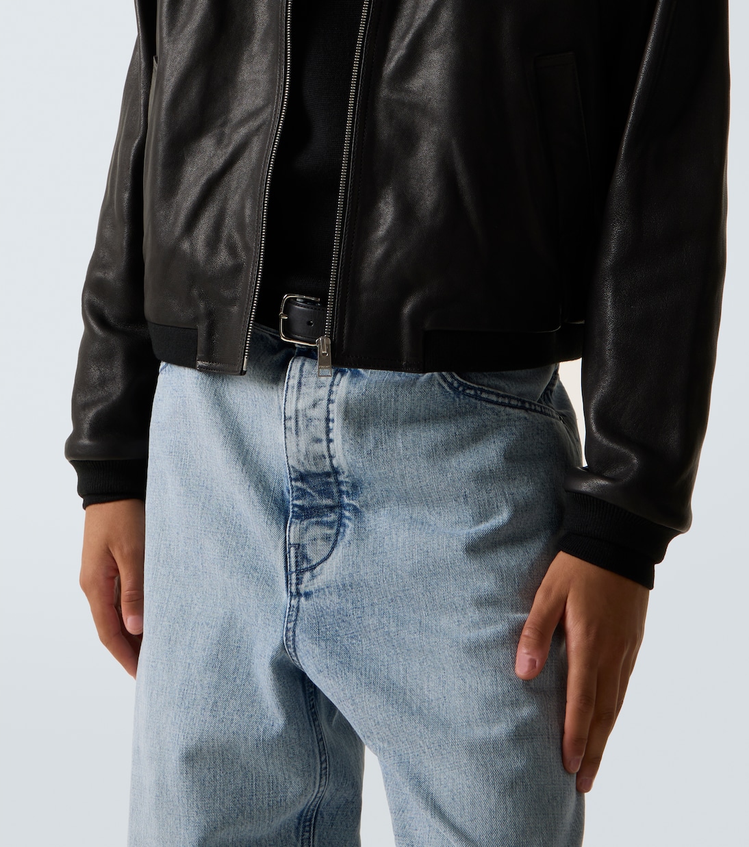 Chaqueta bomber de piel | Frame
