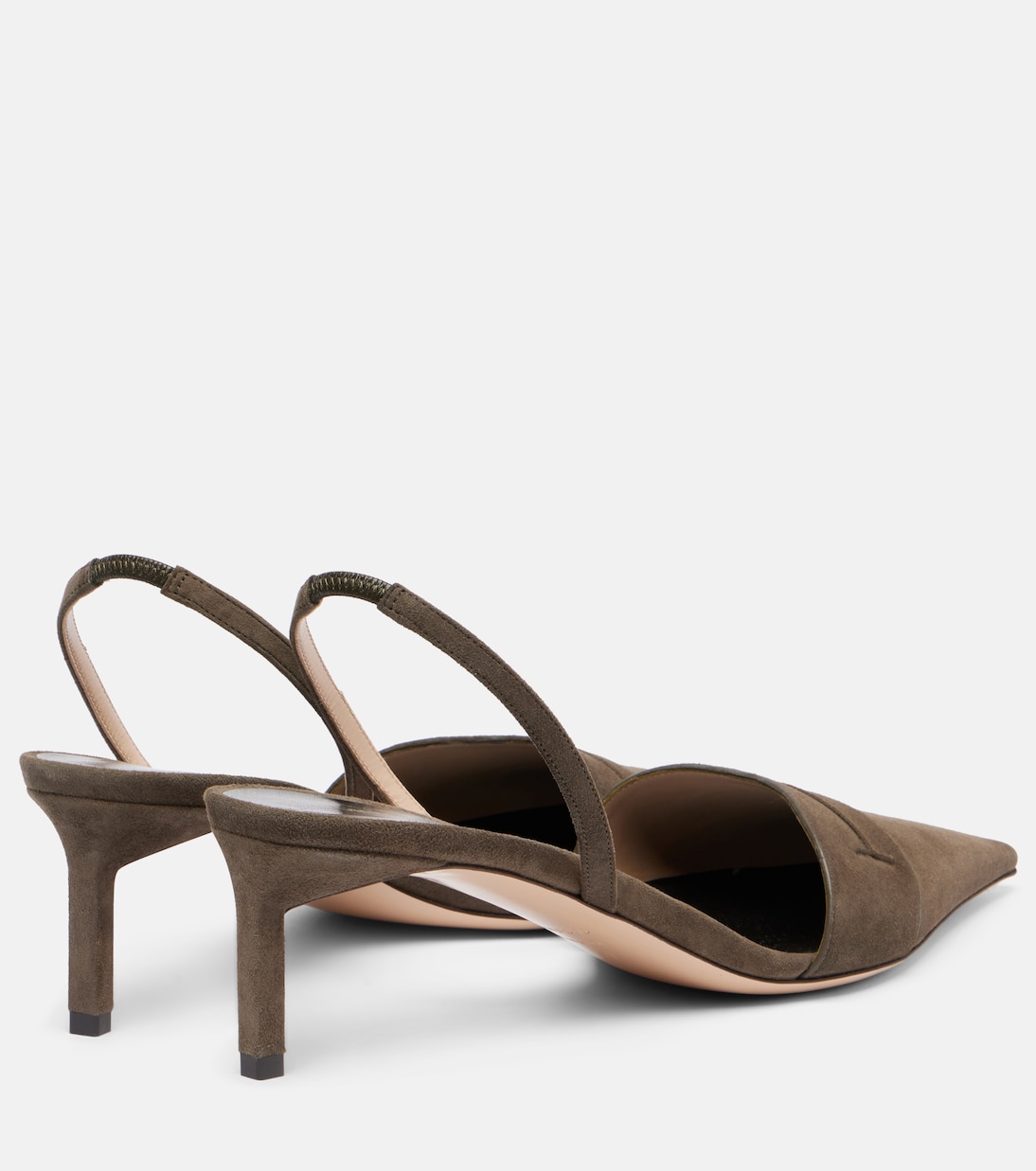 Pumps slingback Eva 55 in suede  | Tom Ford
