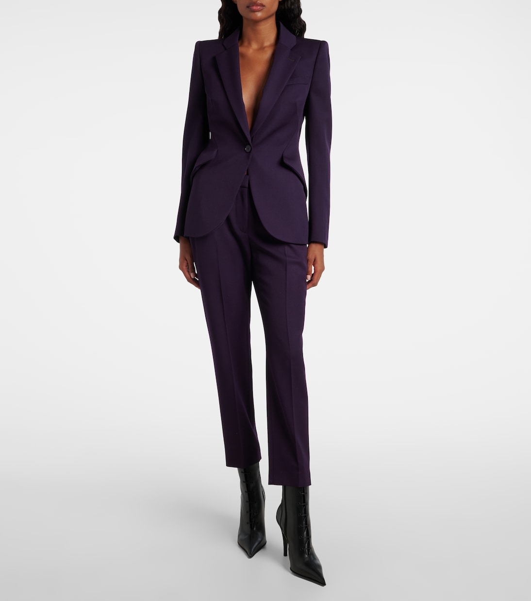 Wool slim pants | McQueen
