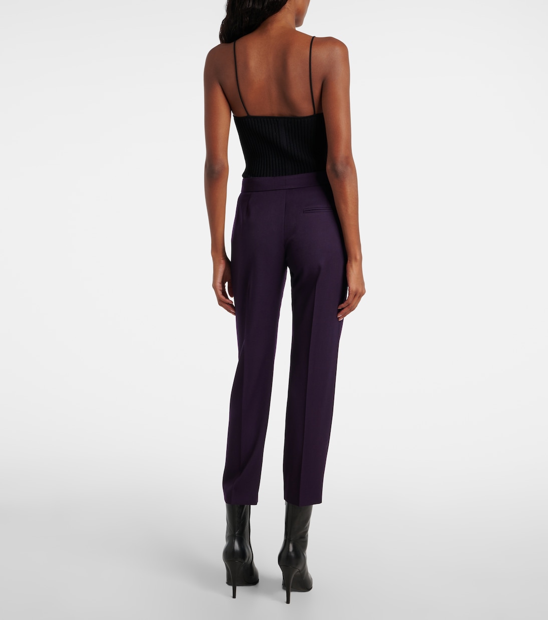 Wool slim pants | McQueen