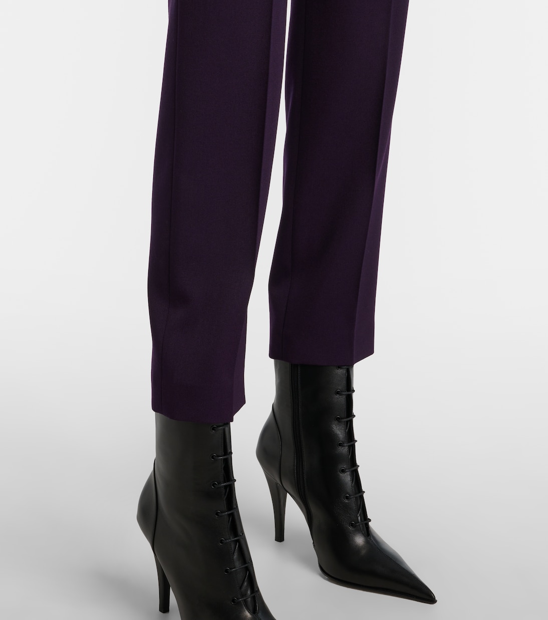 Wool slim pants | McQueen