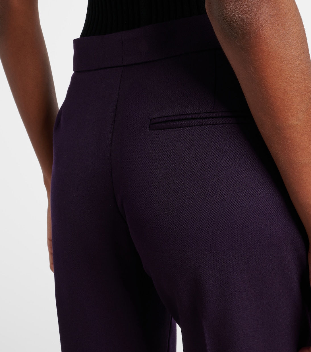Wool slim pants | McQueen