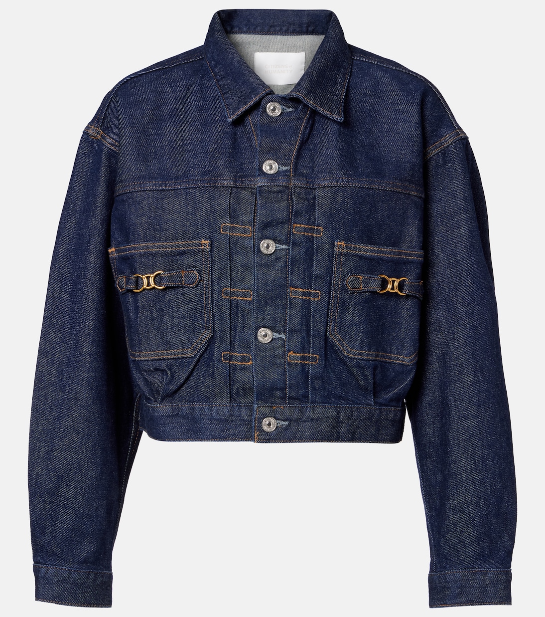 Alma cropped denim jacket | Citizens of Humanity