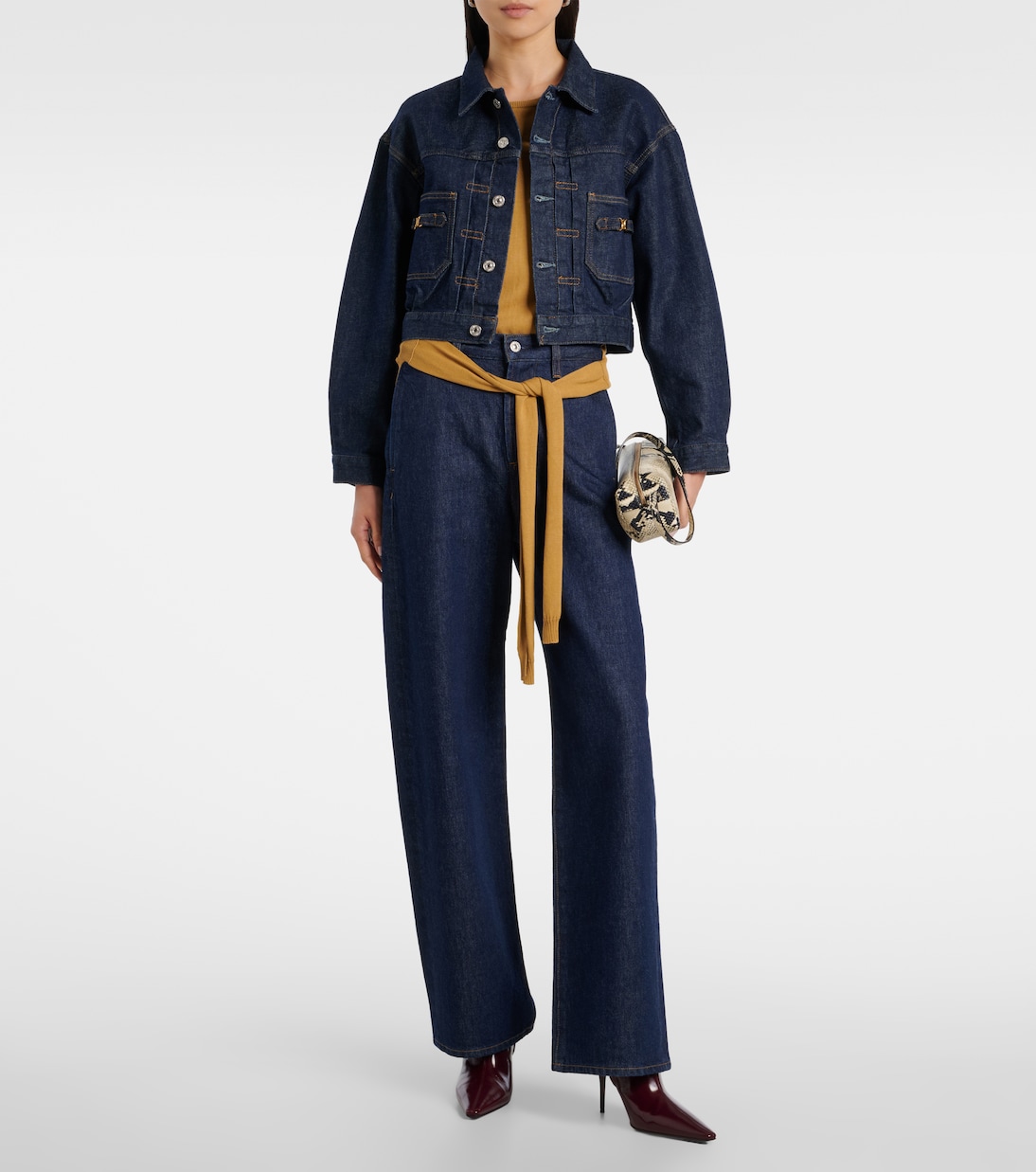 Alma cropped denim jacket | Citizens of Humanity