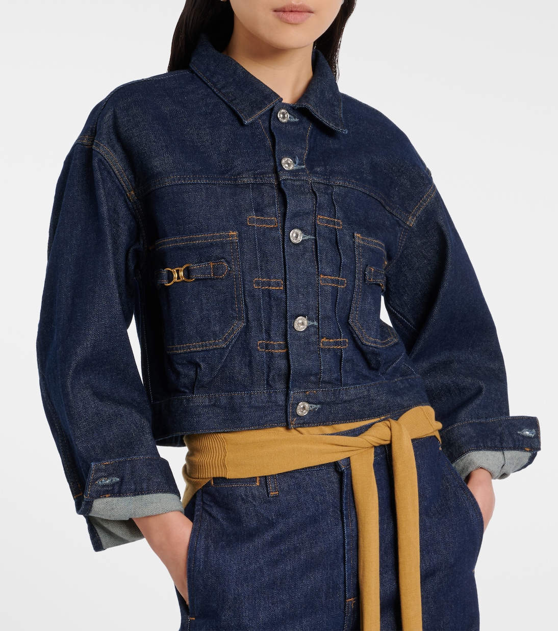 Alma cropped denim jacket | Citizens of Humanity