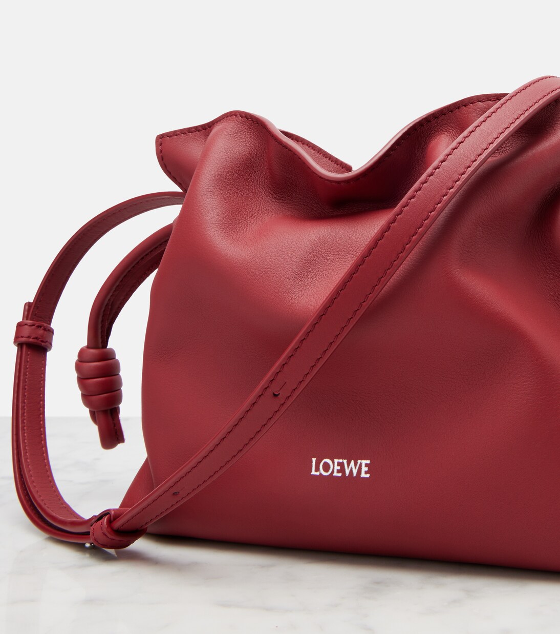 Flamenco Mini leather clutch | Loewe