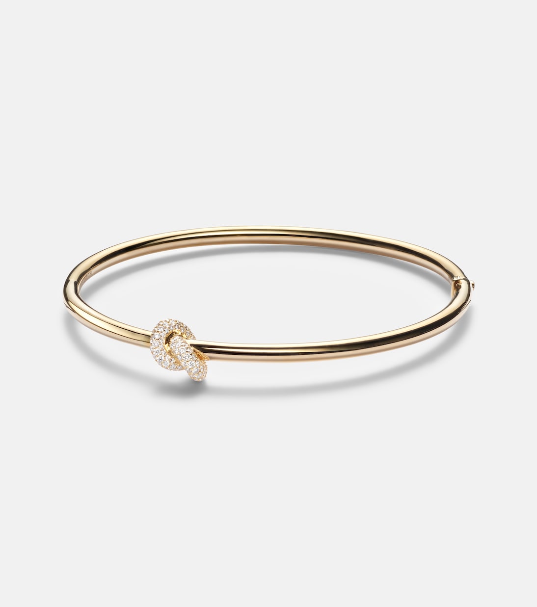 Legacy Knot 18kt gold bracelet with diamonds | Engelbert