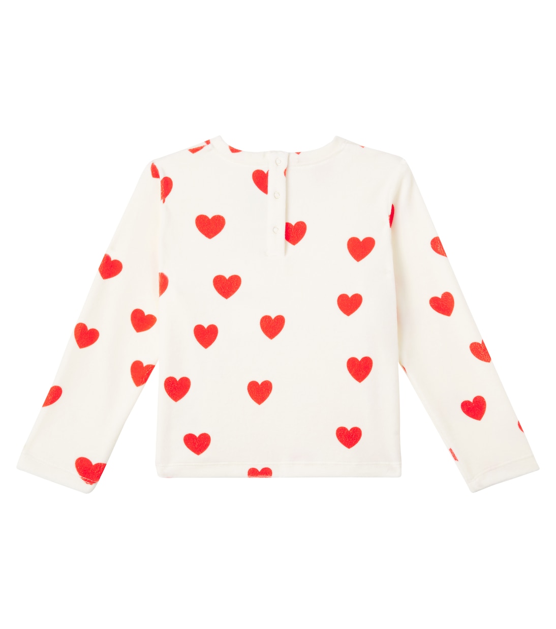 Printed cotton-blend sweatshirt | Mini Rodini