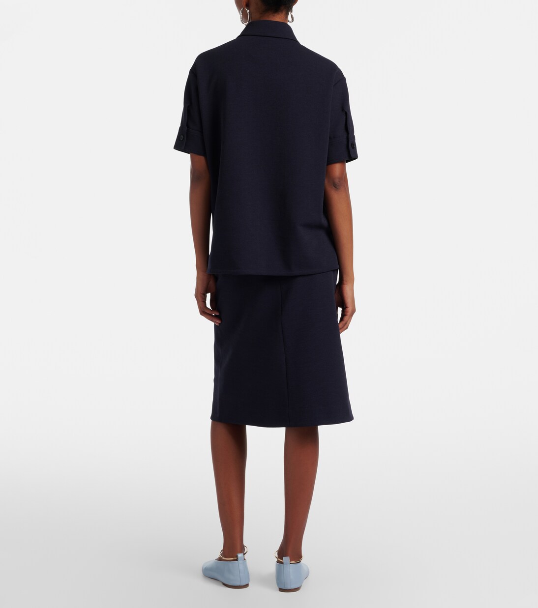 Paneled pencil skirt | Jil Sander