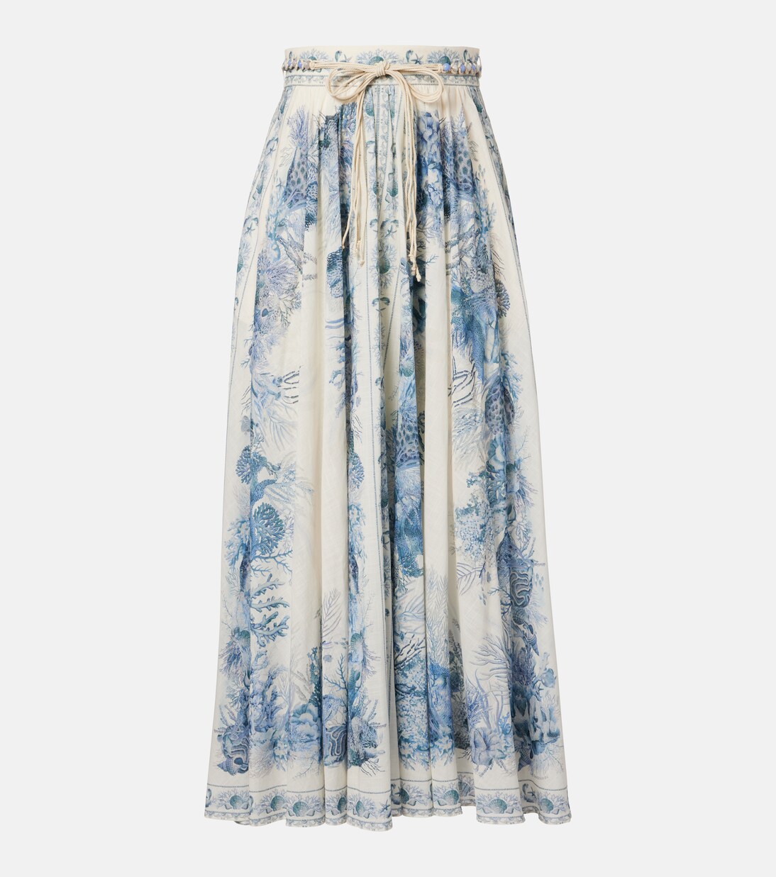 Wanderlust cotton maxi skirt | Zimmermann