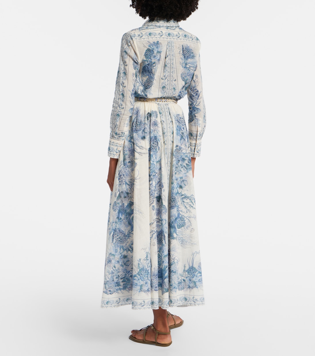 Wanderlust cotton maxi skirt | Zimmermann