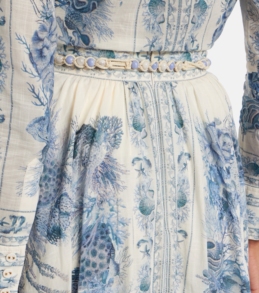 Wanderlust cotton maxi skirt | Zimmermann