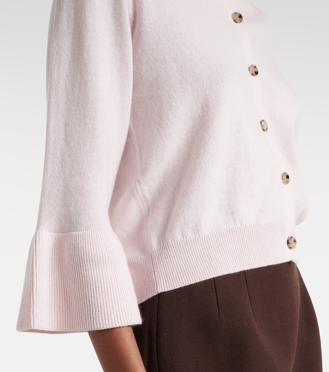 Cotton and cashmere cardigan | Jardin des Orangers
