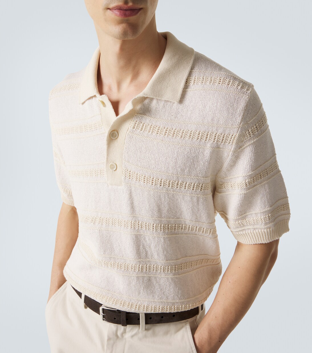 Cotton polo shirt | Lardini