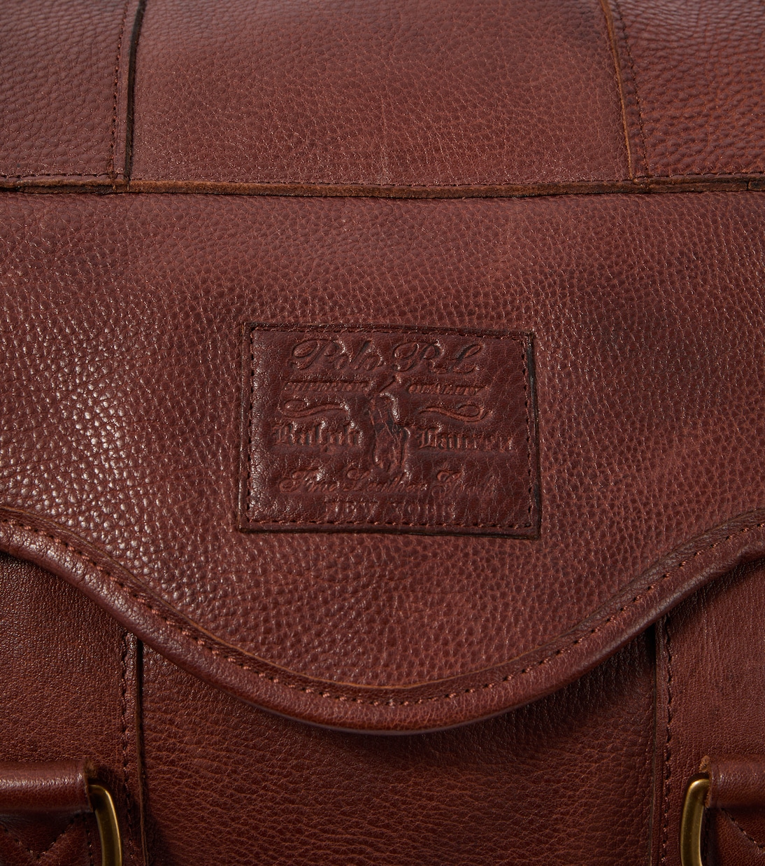 Heritage leather duffel bag | Polo Ralph Lauren