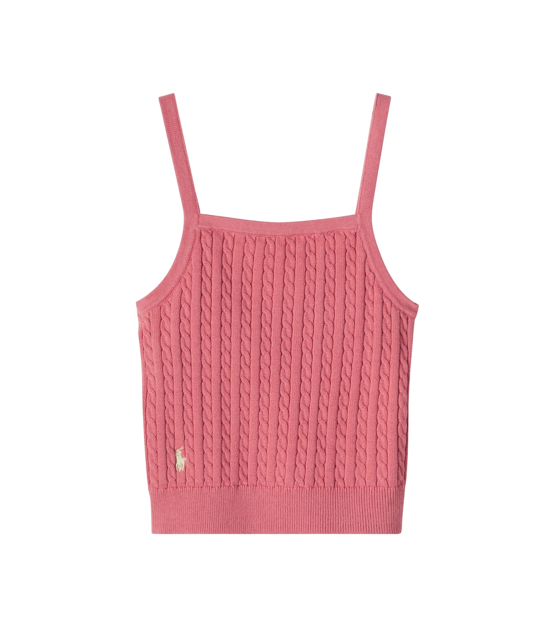Cable-knit cotton tank top | Polo Ralph Lauren Kids