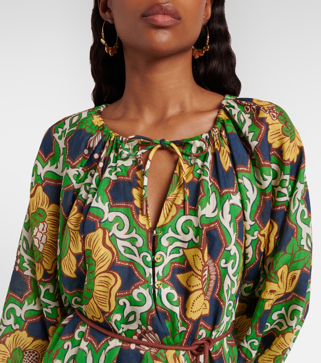 Liana printed minidress | Alémais