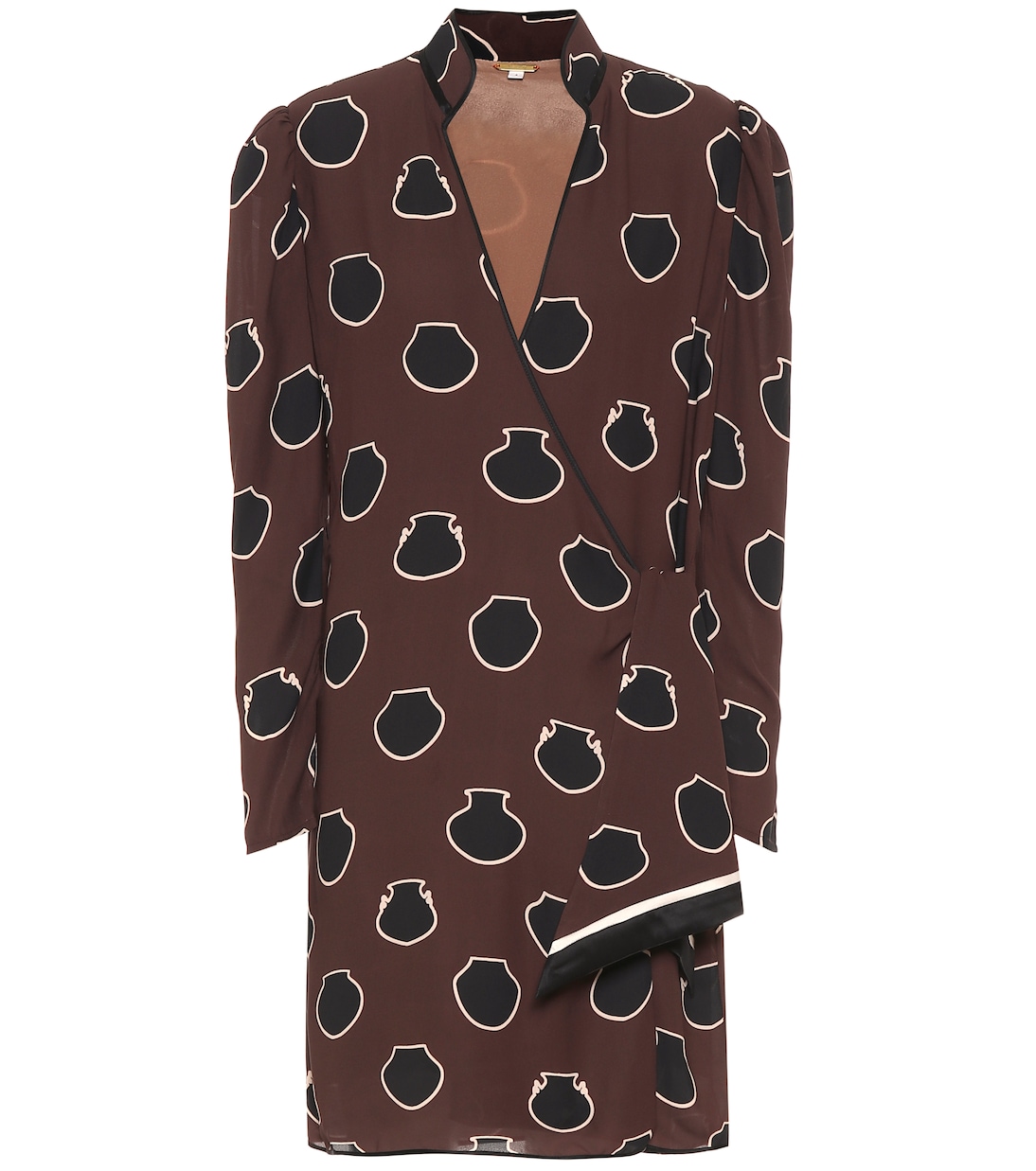 Legendary printed crêpe minidress | Johanna Ortiz