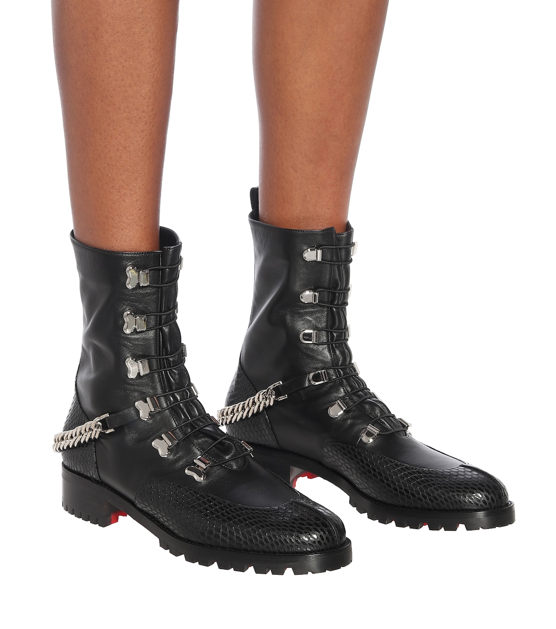 Bottines Horse Guarda en cuir | Christian Louboutin