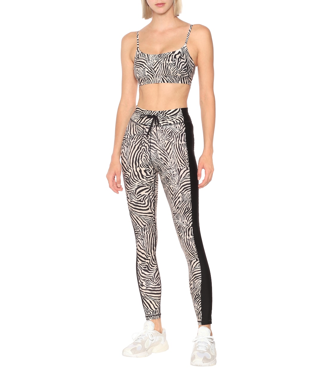 Yoga zebra-print leggings | The Upside