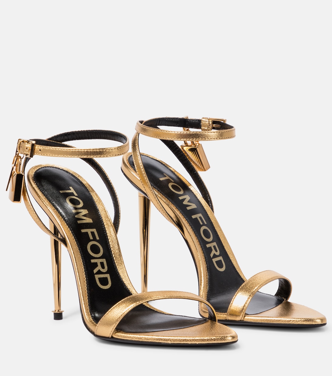Padlock leather sandals | Tom Ford