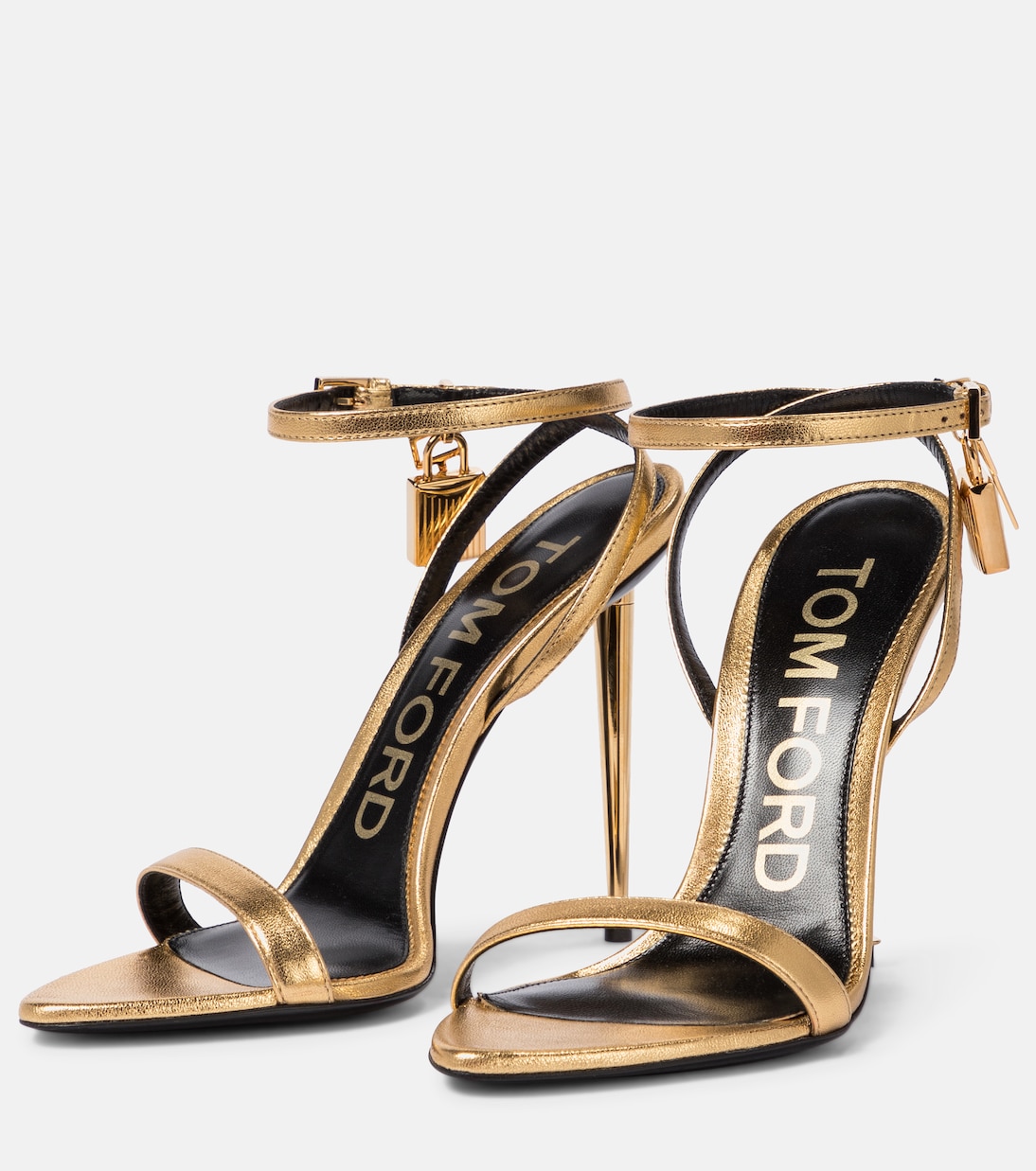 Padlock leather sandals | Tom Ford