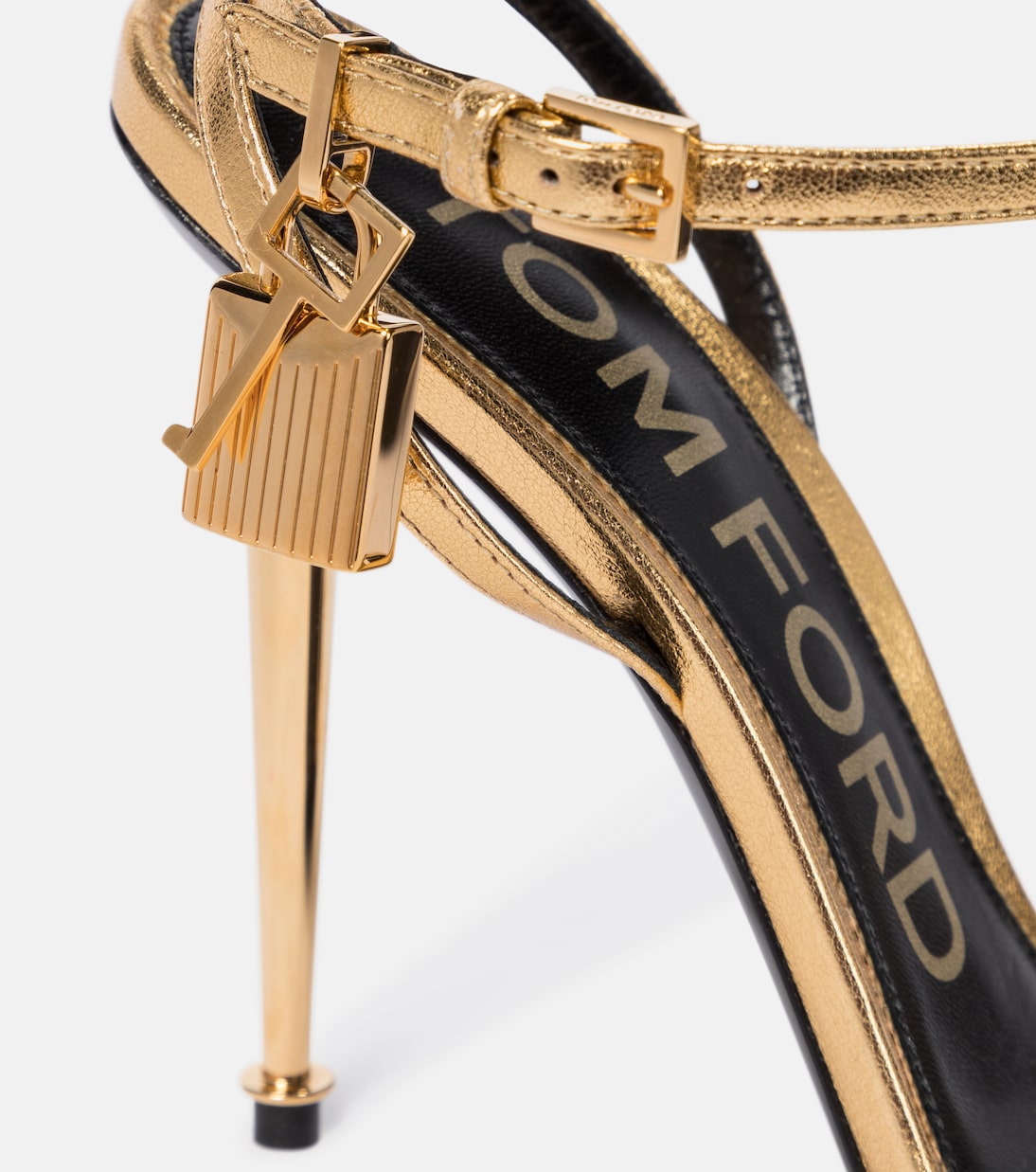 Padlock leather sandals | Tom Ford