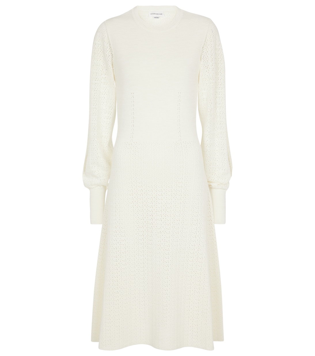 Vestido midi de punto | Victoria Beckham