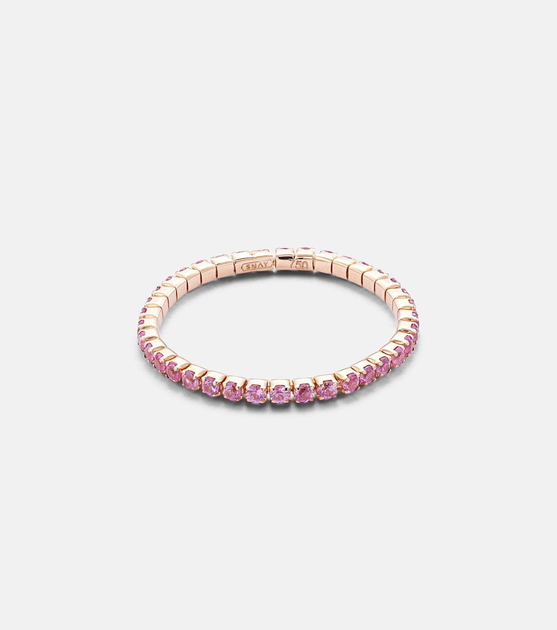 Bague Thread en or 18 ct et saphirs | Shay Jewelry