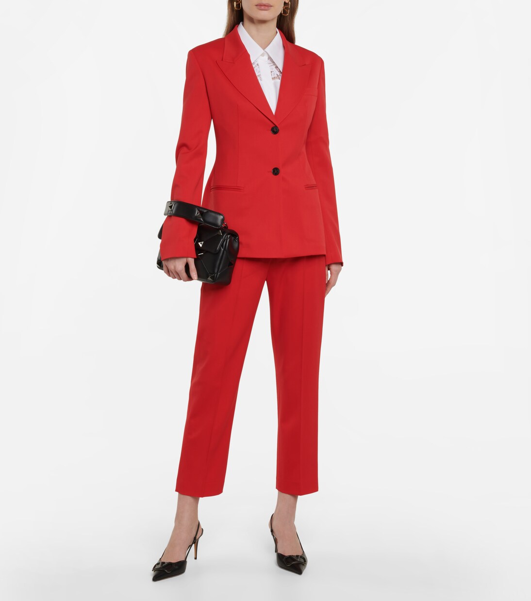Single-breasted wool blazer | Valentino