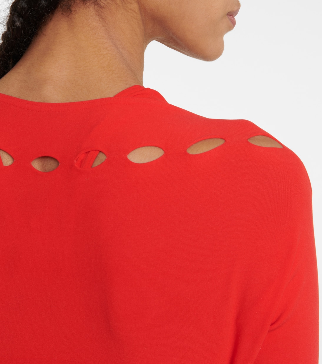 Bolero in tessuto tecnico con cut-out | Alaïa