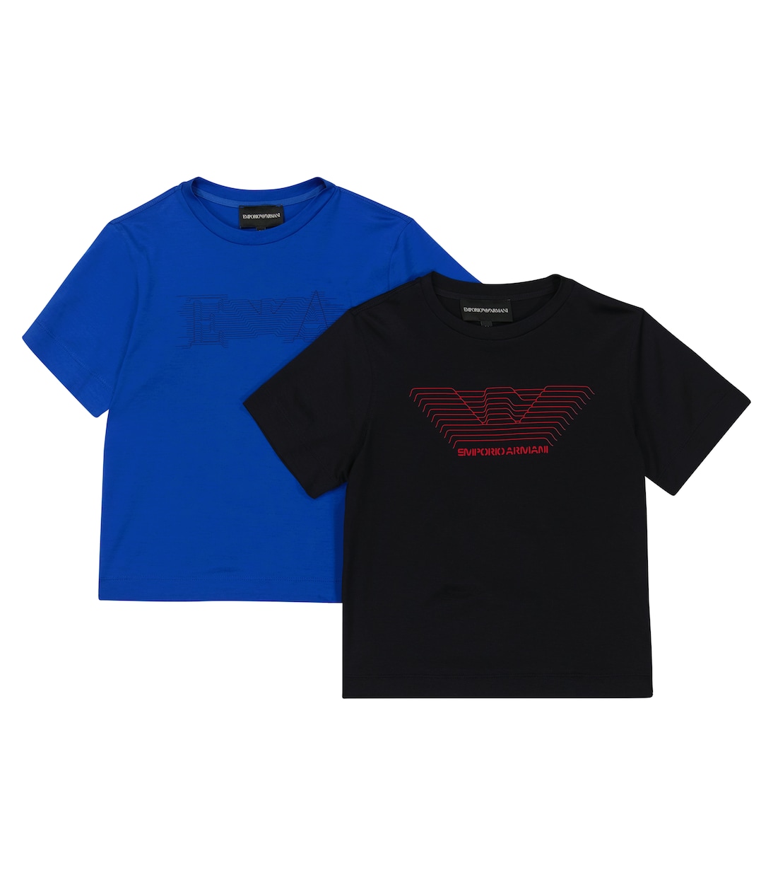 Set aus zwei T-Shirts aus Jersey | Emporio Armani Kids