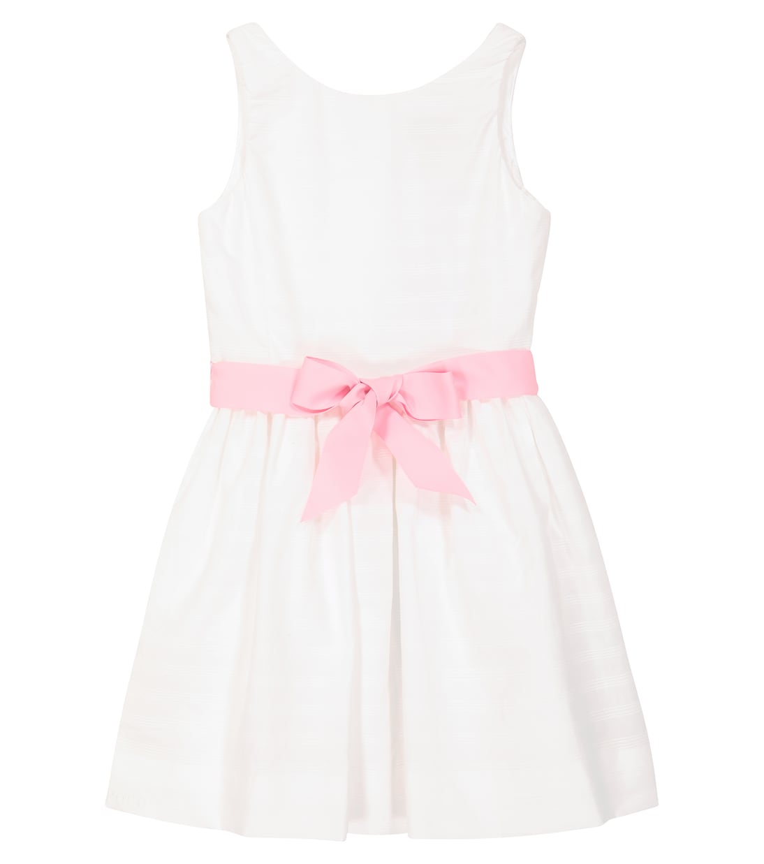 Abito in cotone con fiocco | Polo Ralph Lauren Kids