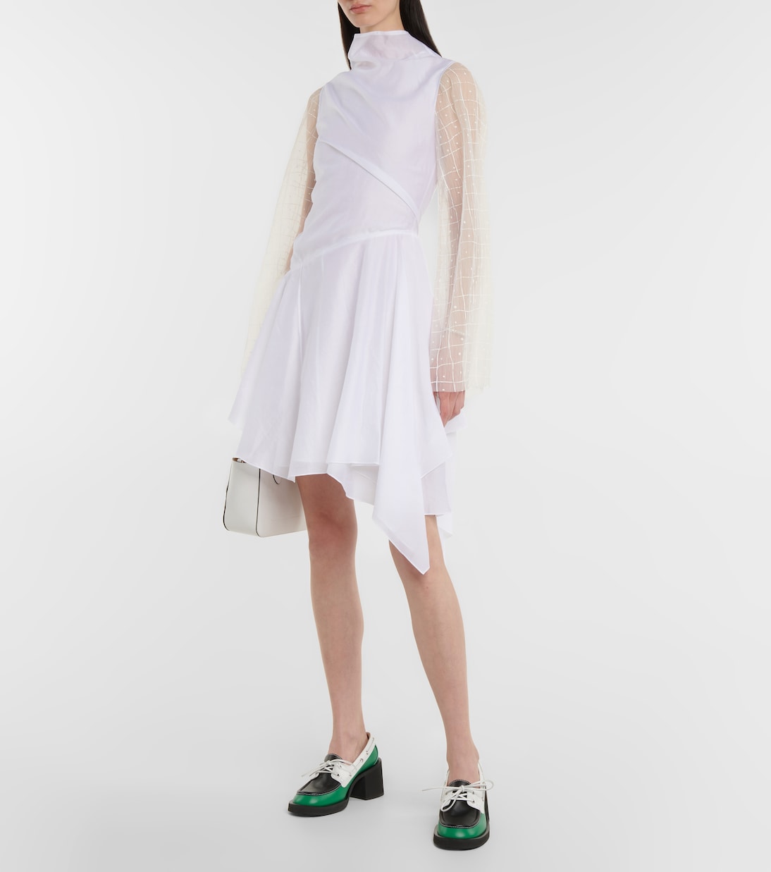 Cowl-neck minidress | JW Anderson