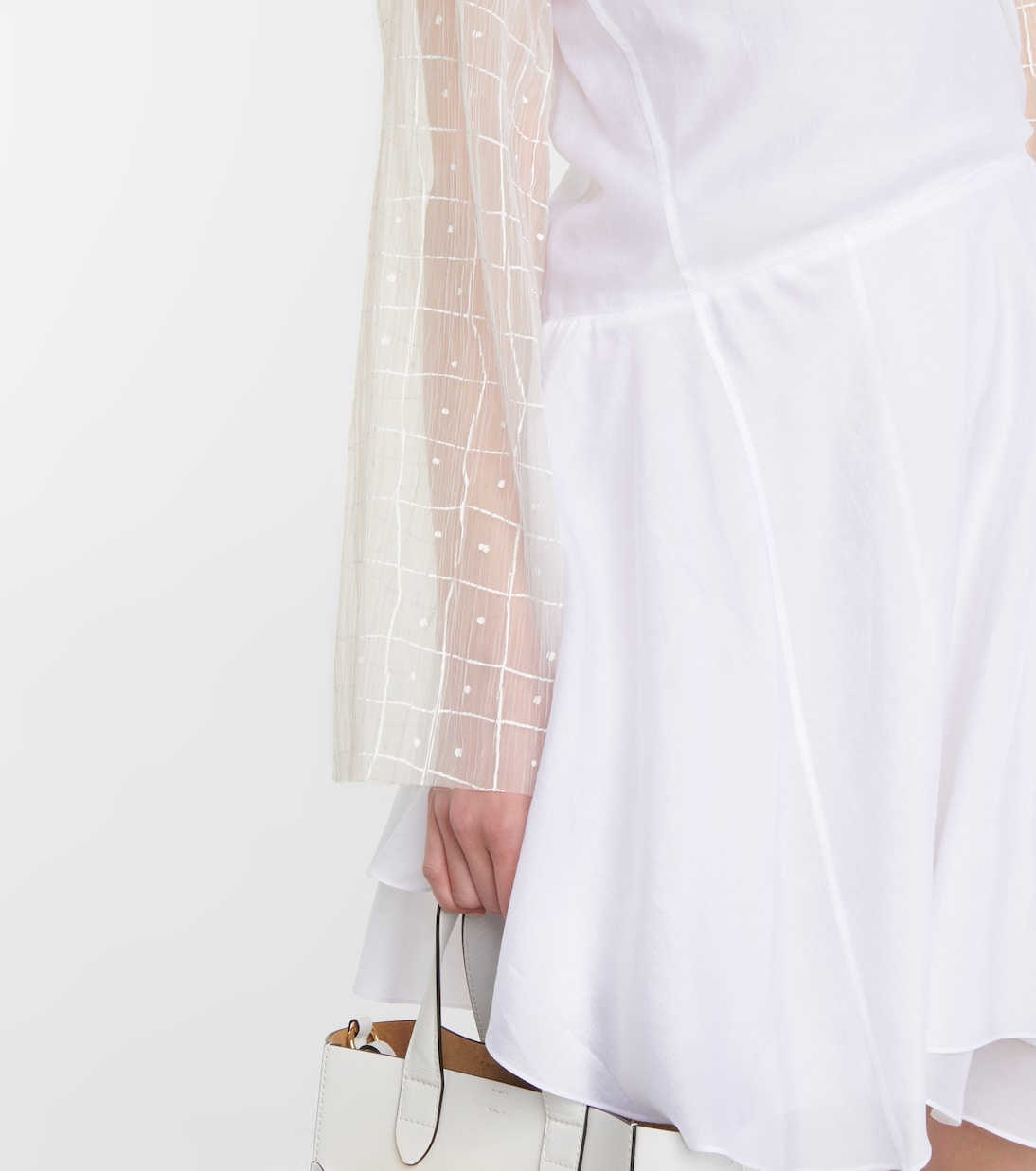 Cowl-neck minidress | JW Anderson