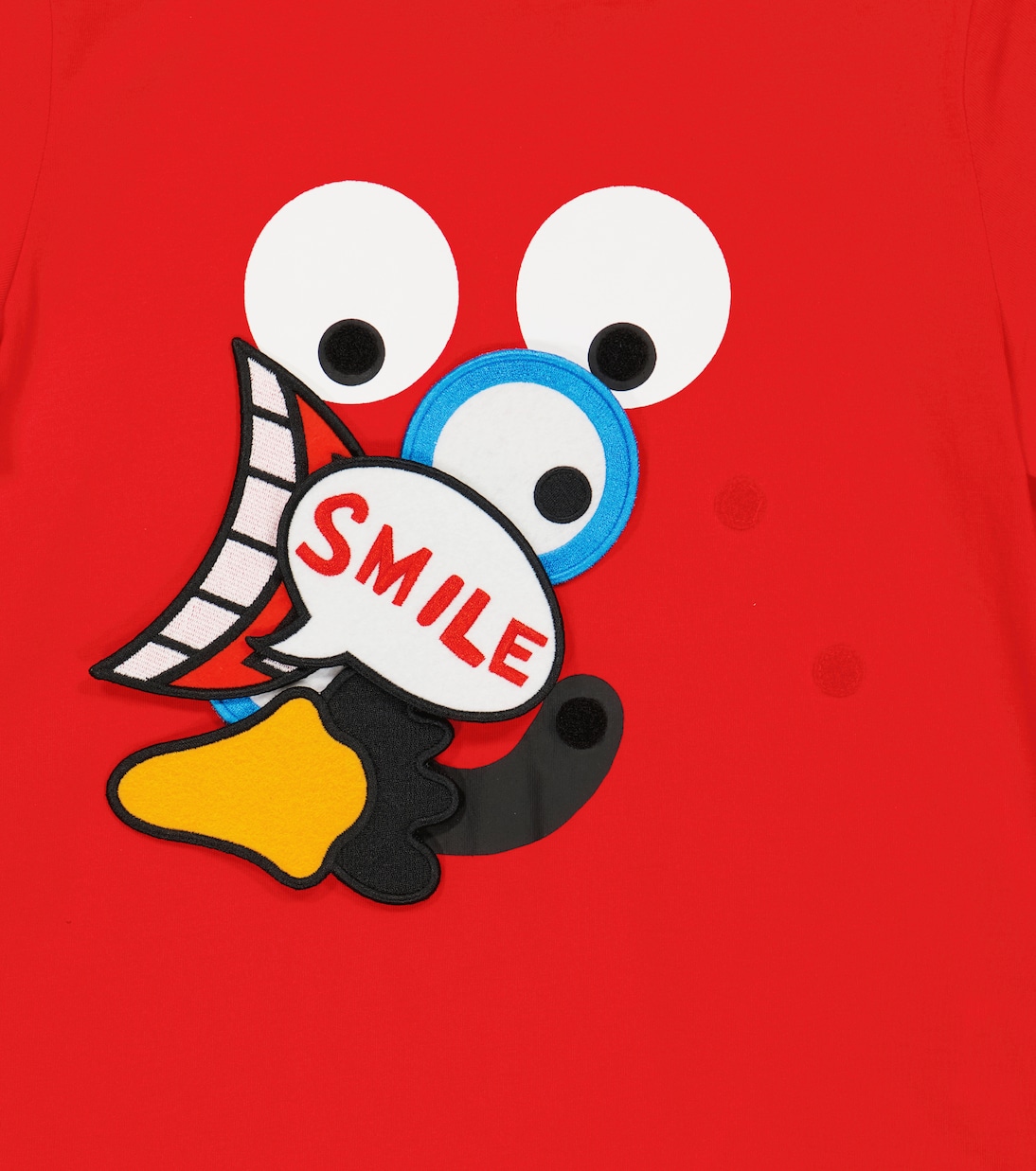 Camiseta de algodón con apliques | Stella McCartney Kids