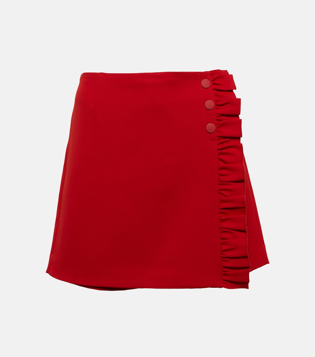 Ruffled twill golf skort | Tory Sport