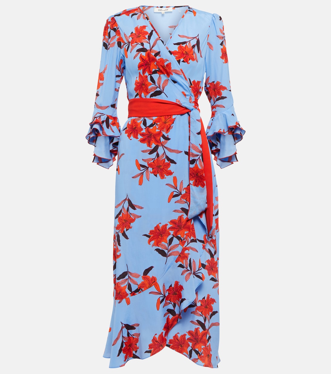 Rollins floral wrap dress | Diane von Furstenberg
