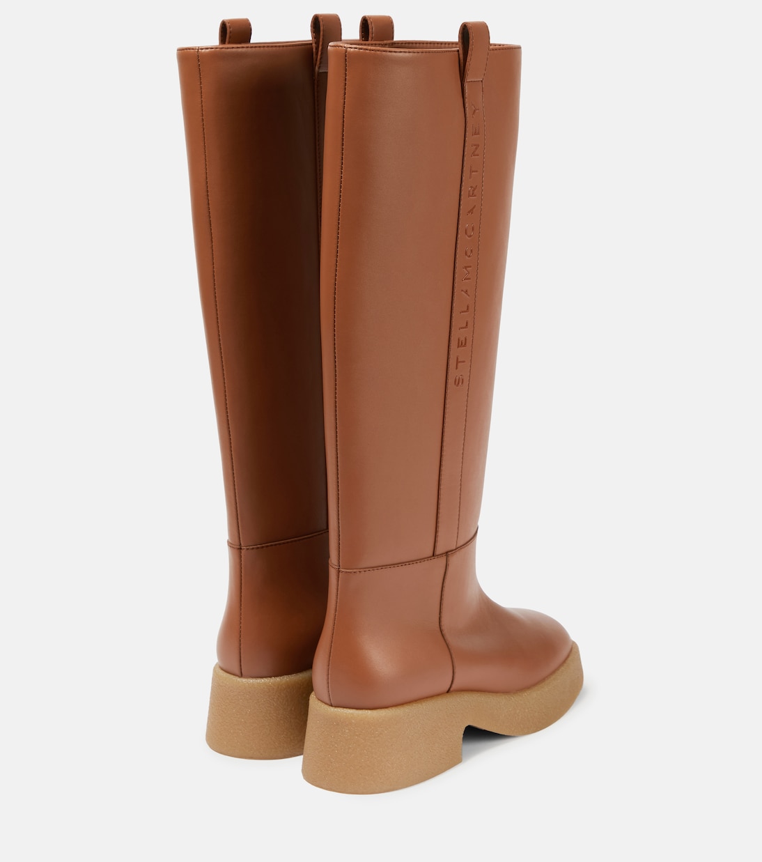 Faux leather knee-high boots | Stella McCartney