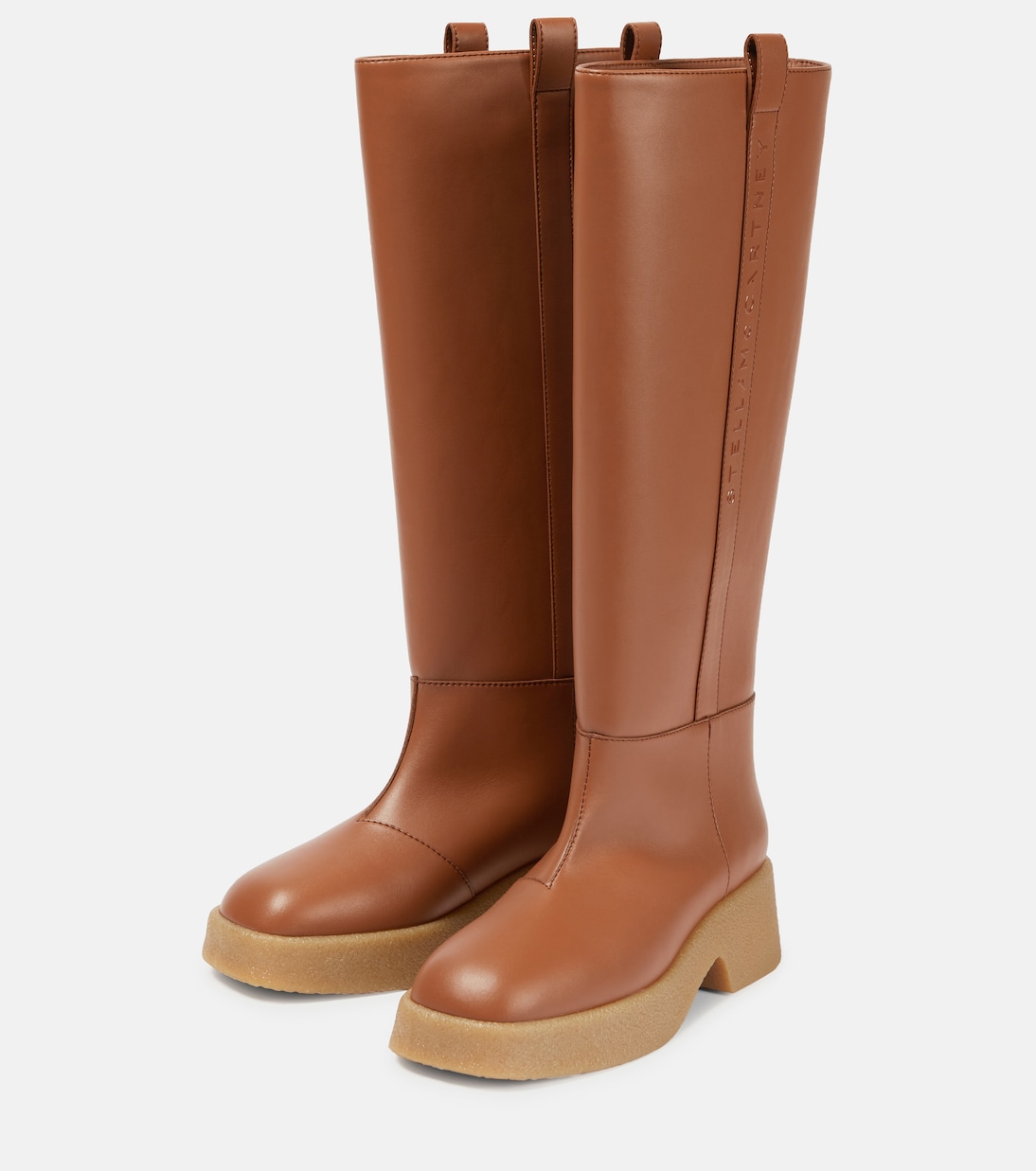 Faux leather knee-high boots | Stella McCartney