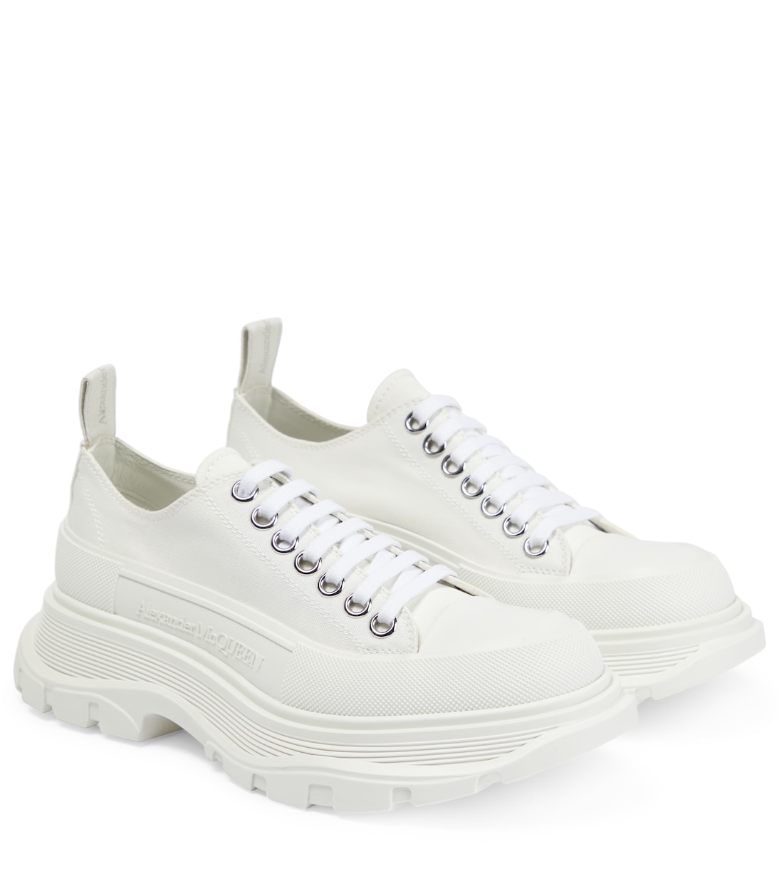 Tread Slick canvas sneakers | McQueen