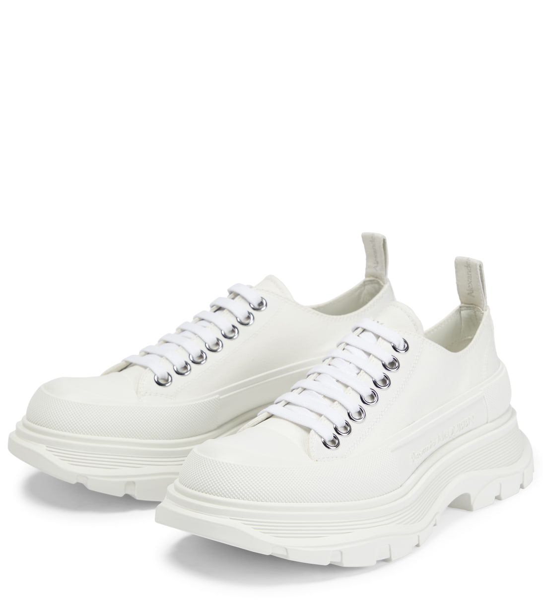 Tread Slick canvas sneakers | McQueen