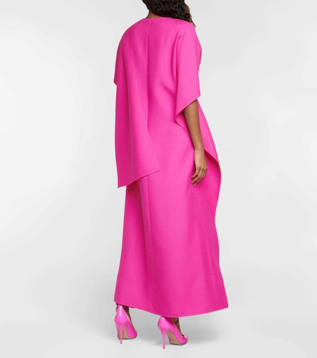 Wool and silk crêpe gown | Valentino