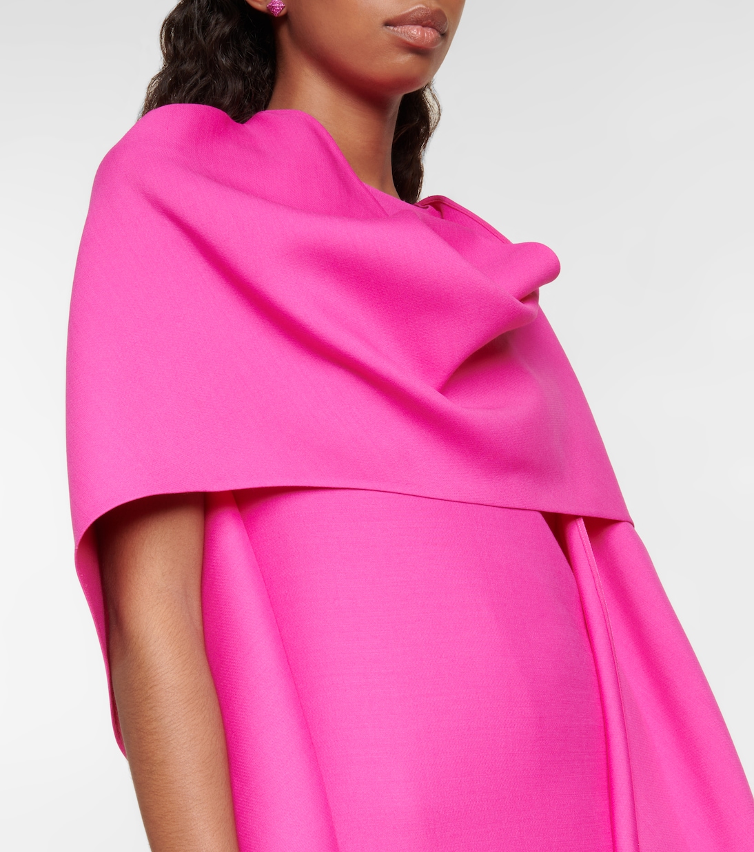 Wool and silk crêpe gown | Valentino