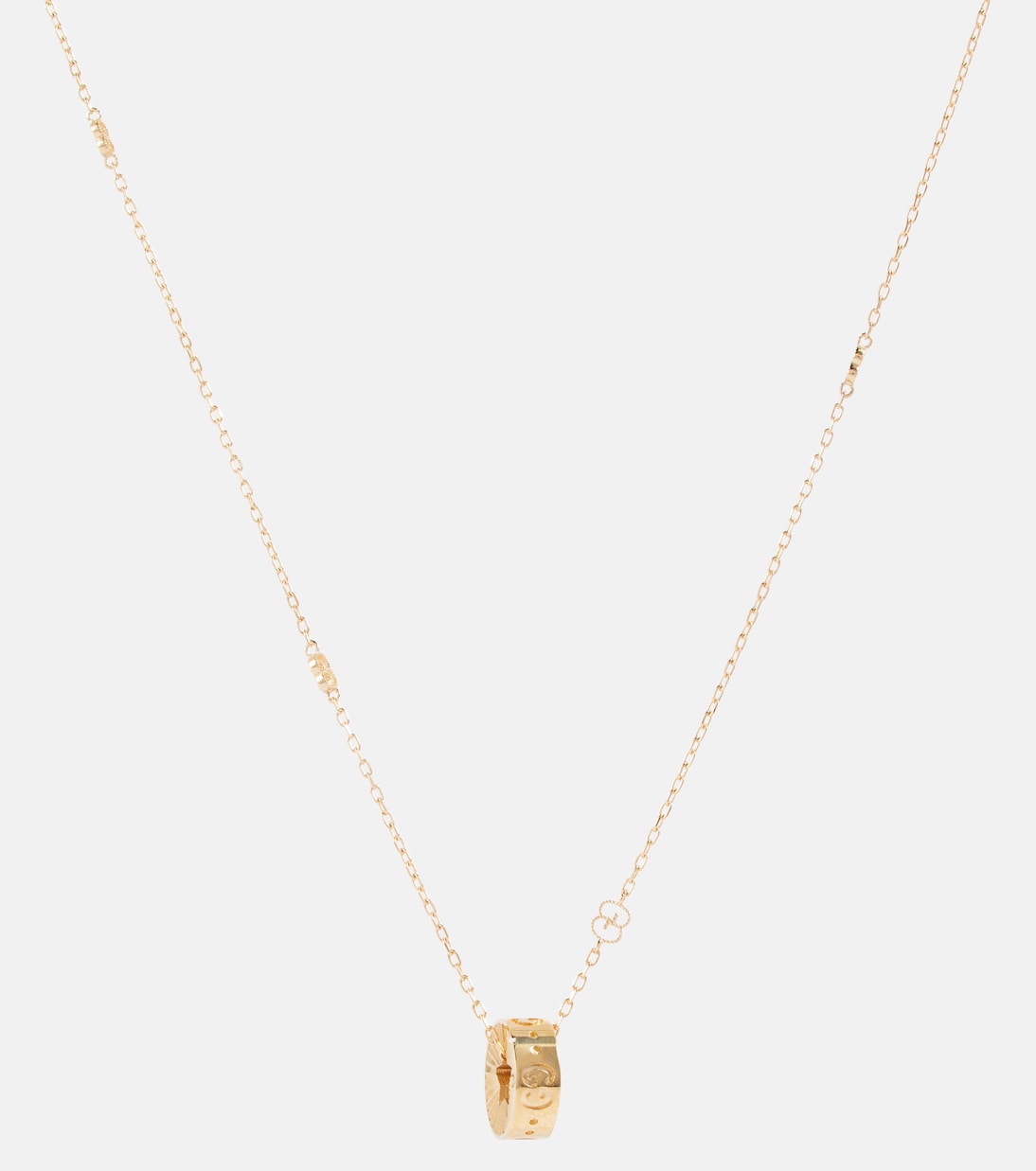 Collana in oro 18kt firmata GUCCI, stile iconico per giovani trendsetter