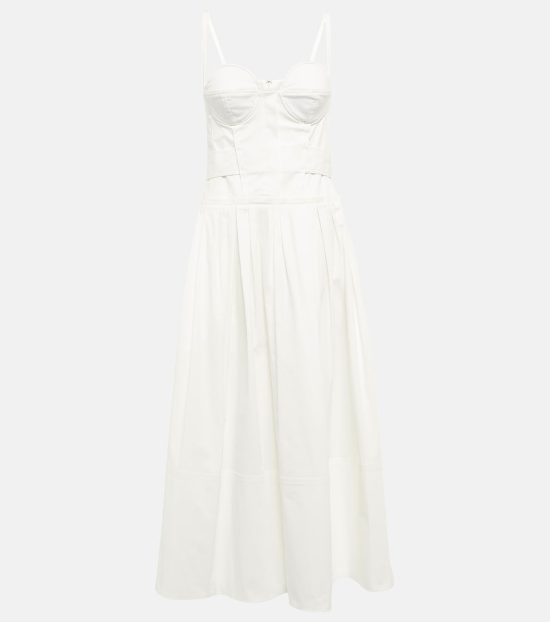 Abito midi in misto cotone | Proenza Schouler