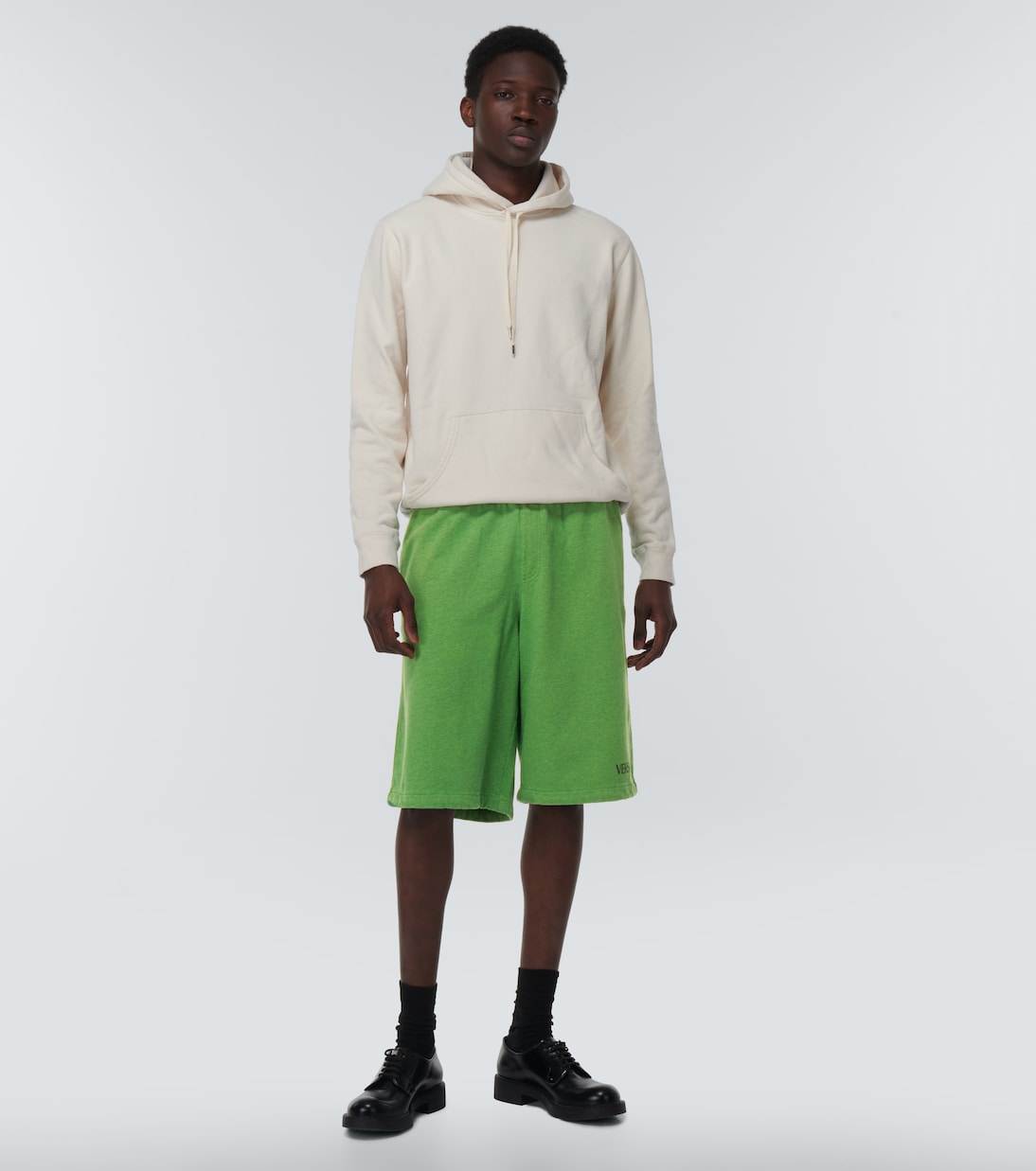 Cotton jersey shorts | Versace